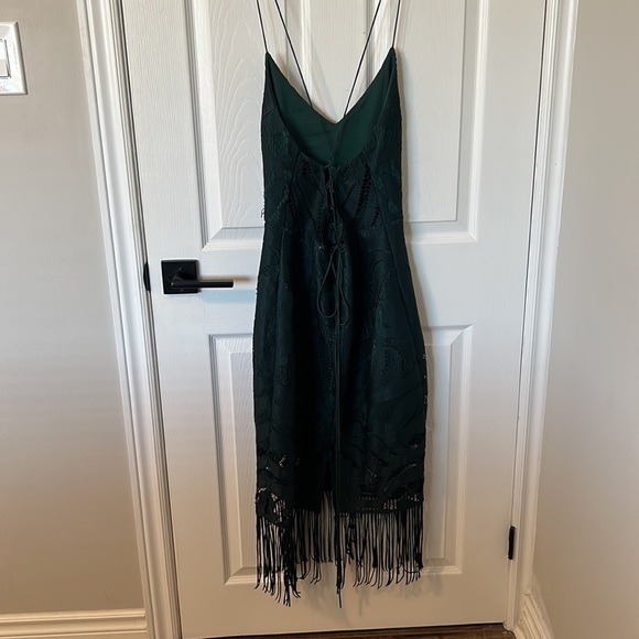 Xenia Boutique Emerald Green Midi Dress - Picture 5 of 12